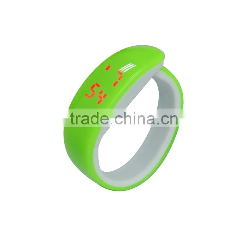 New Fashion Unisex Sport Touch Digital LED Silicone Bracelet Wrist Watch Wholesale
