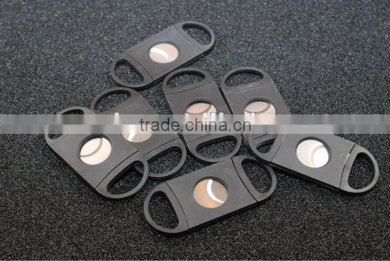 blue plastic cigar cutter