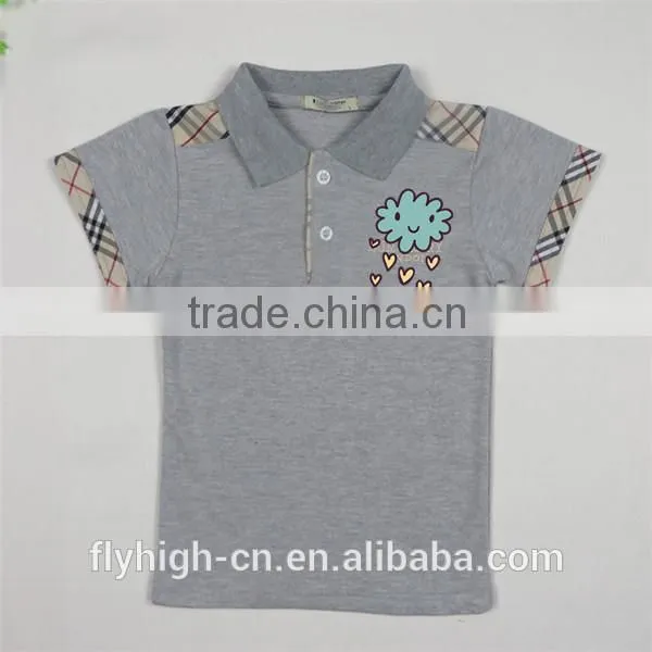 100% cotton soft kid polo t shirt wholesale in china supplier