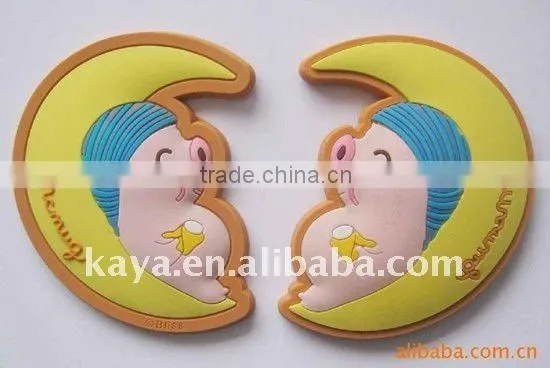 Custom 3d soft pvc souvenir fridge magnet