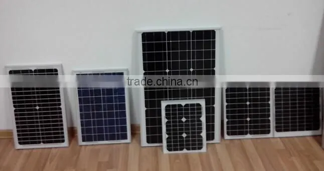 Photovoltaic components 100W Renewable Energy Poly Solar Panels for Home Use