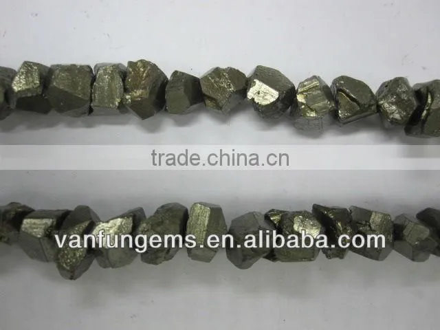 natural rough stone pyrite