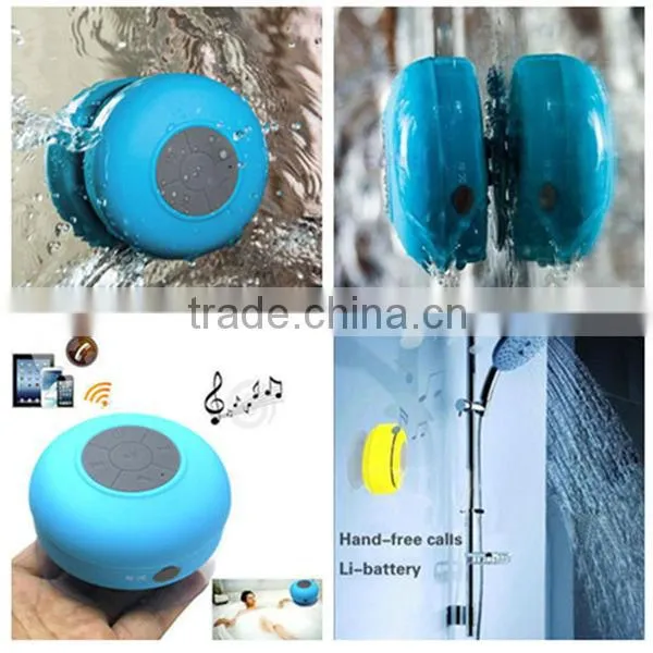Bathroom waterproof sucking bluetooth speaker (NT-BTS06)