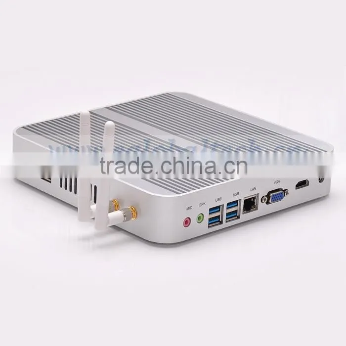 3D Gaming HTPC Nettop Computer i5 1.6GHz CPU 15W XBMC Win8 WIFI 300M 4G RAM 1TB Hard disk DC 12V Alloy Case HTPC