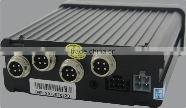 4CH SD Card USB 3G GPS WIFI Car Mobile DVR