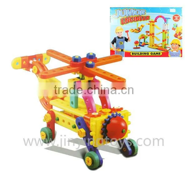 Educational play set jigsaw bricks toy for kids