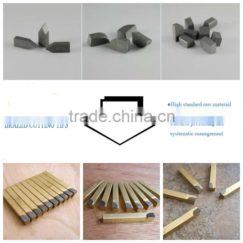 Tungsten carbide cutting tips