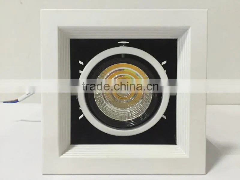 2X5W Square recessed grille light ceiling light 10w ceilling for hotel