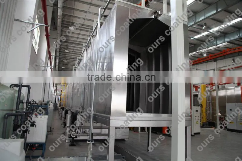 Complete Powder Coating Production Line with Automatic Phosphating Line