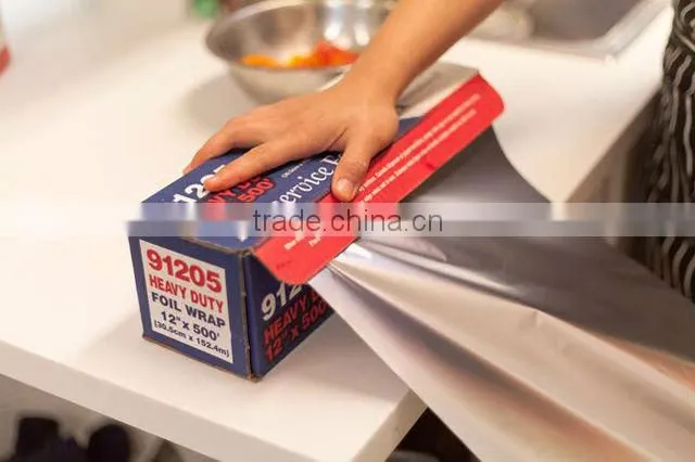 high quality kitchen use aluminum tin foil for packing and wrapping