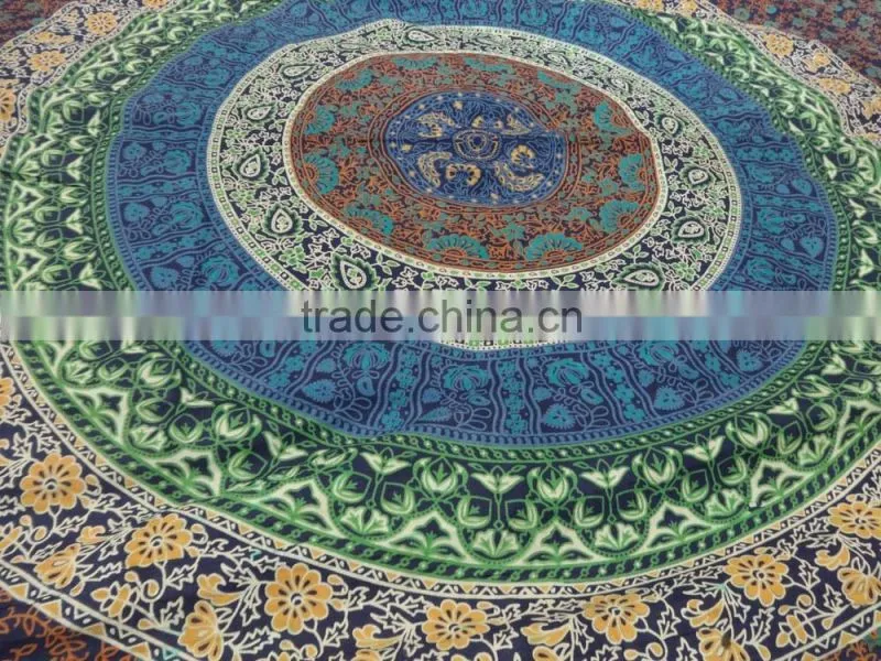 Meditation Mandala Art Tapestry