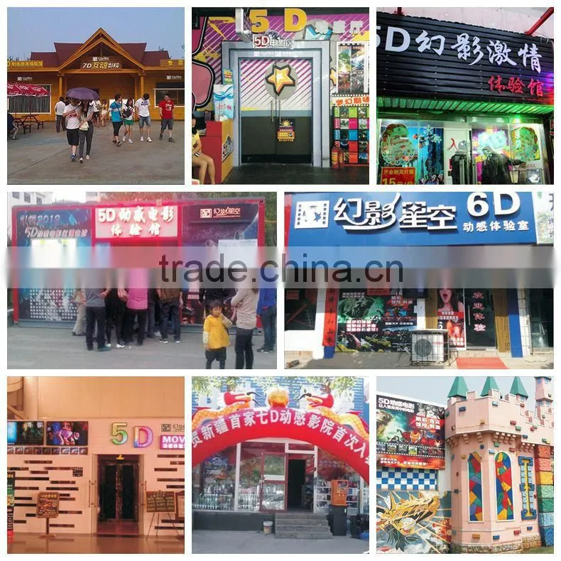 2014 new investment project roller coaster simulation 5d theater