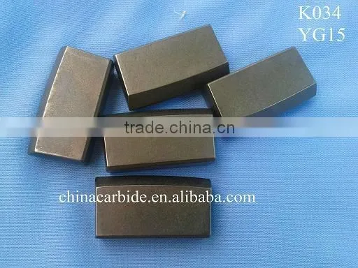 mining insert k034 suitable for integral drill rods, shining ones