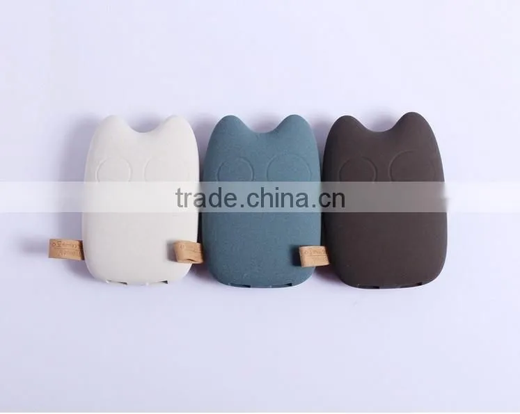 New chiristmas gift cute dragon cat portable power bank 20000mah