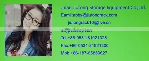 Factory custom upright beam of steel pallet rack for sale