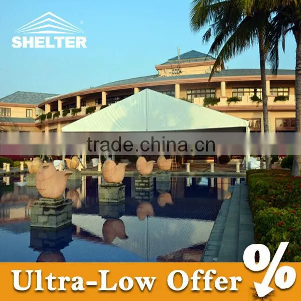 6*12m advertised cheap event tent with logo printed