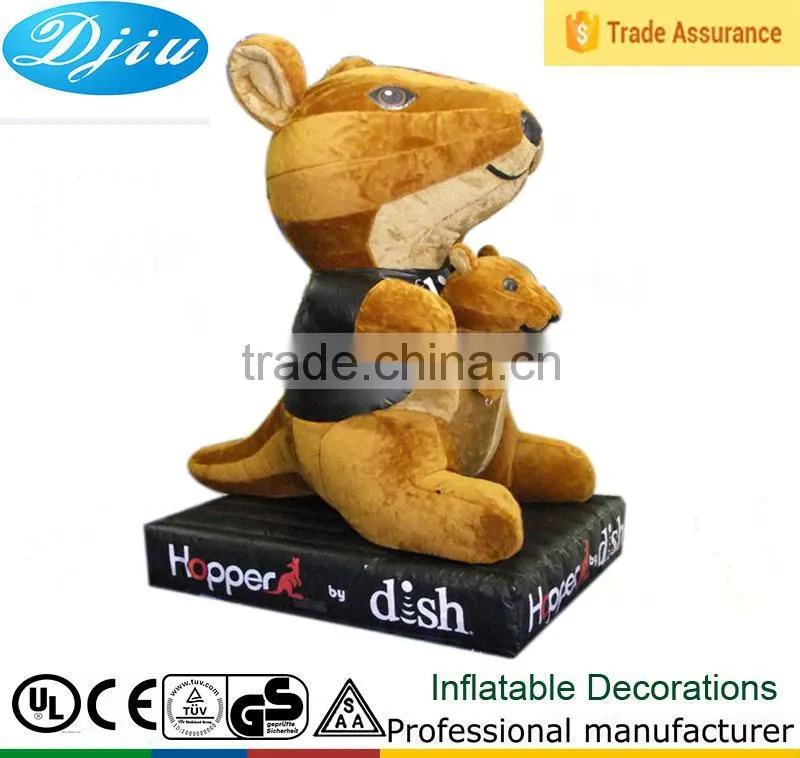 DJ-GG-120 large lovely Inflatable Kangaroo advertising fashion show decorations board outdoor Street show