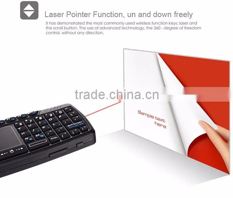 New Arrive Colored wireless gaming keyboard and mouse combo for laptop computer