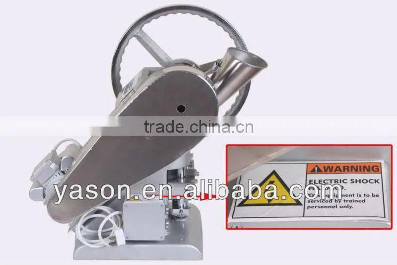 TDP1.5 single punch tablet press pill press machine with 1 set free round die g