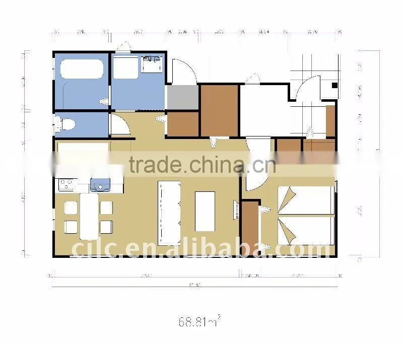 flat-pack classroom container