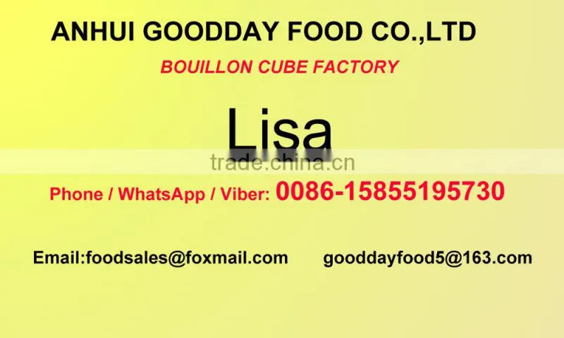 100% quality super bouillon cubes crevette flavor