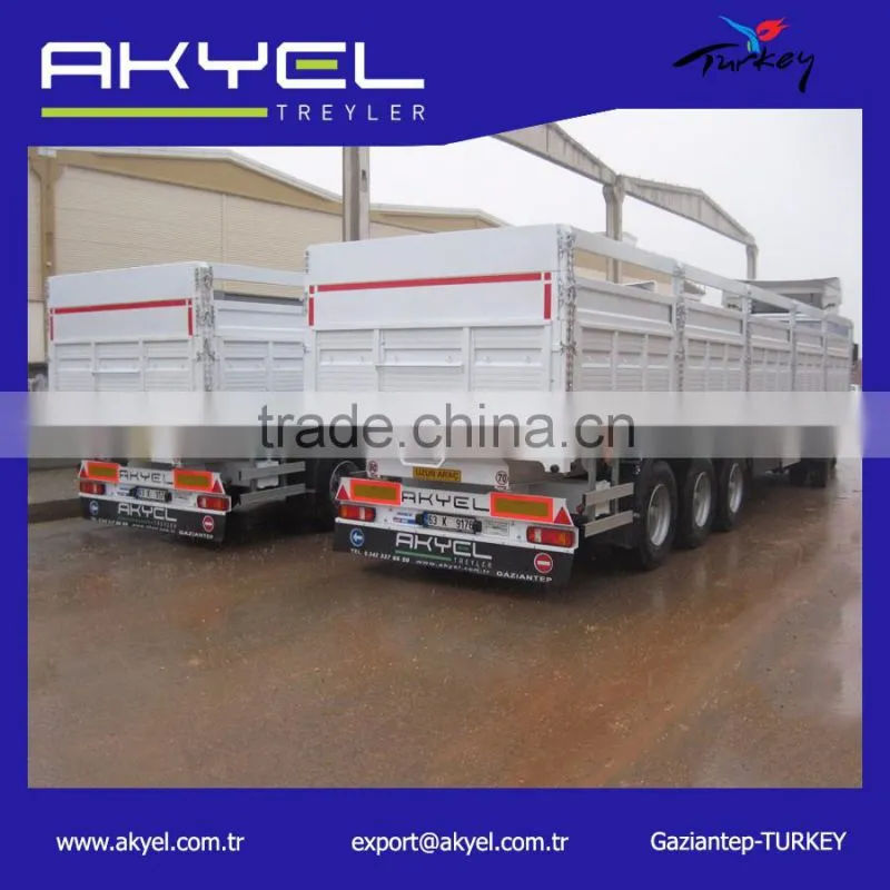 PLAYWOOD DOORS SEMI TRAILER