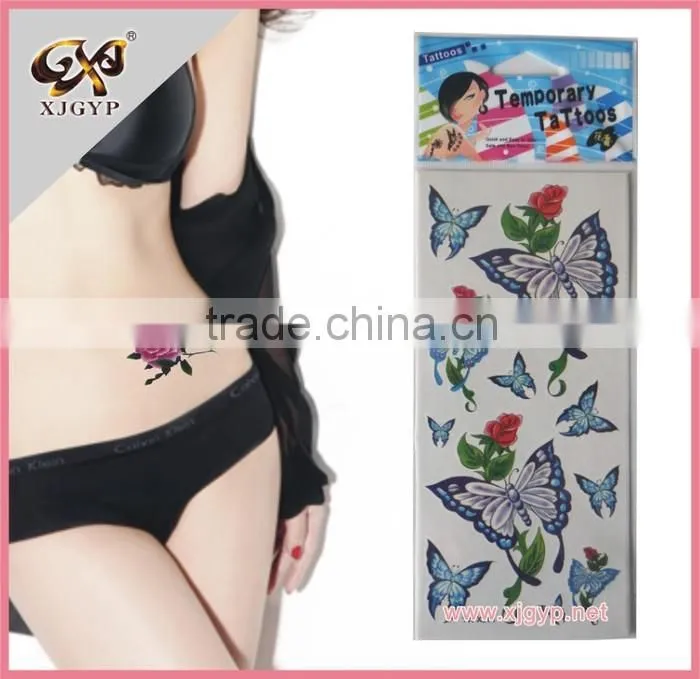 tattoo sticker coverup/hand tattoo sticker/henna sticker tattoo