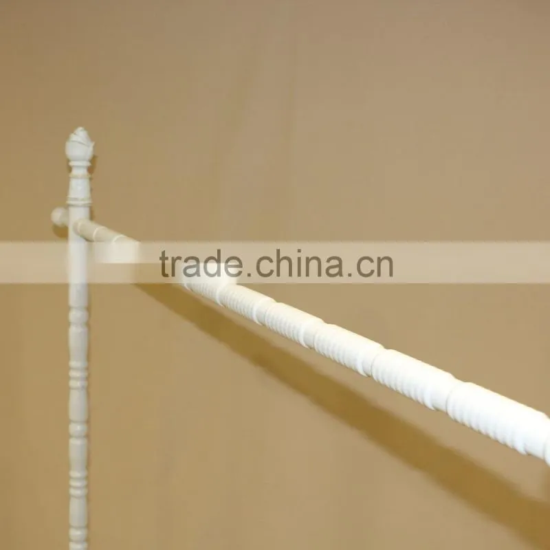 QD-F179Signgle line meta signgle line hanging clothes display racks