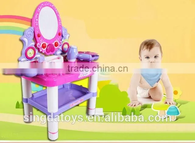 HOT Sale!Girls' baby Dresser Table toy,Makeup dresser .Baby Set Toys