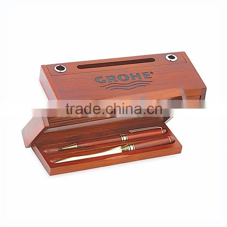 Wooden personalized handmade pencil box pencil case