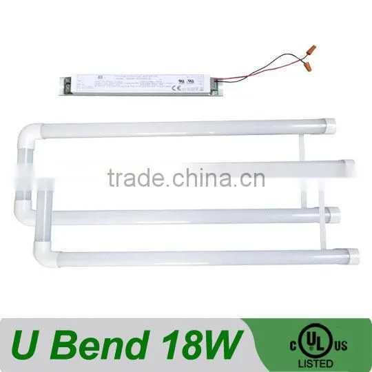 For America & Canada market ul cUL 18w t8 led u-bend tube 5 years warranty