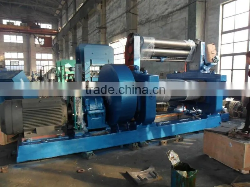high quality two roll mixing mill with above rollers