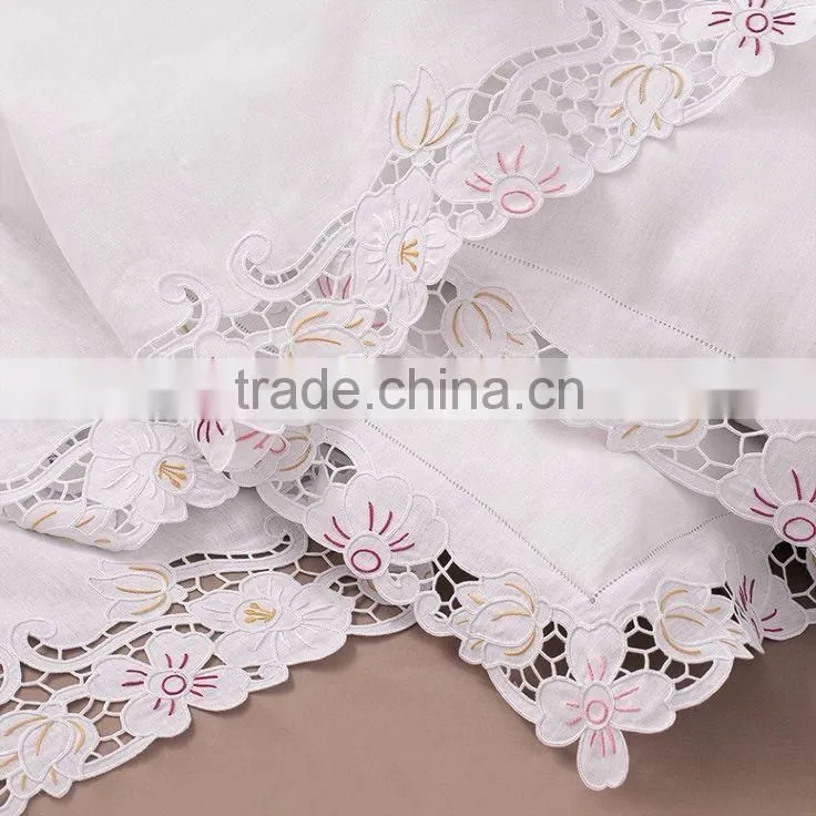 handmade embroidery bedding set