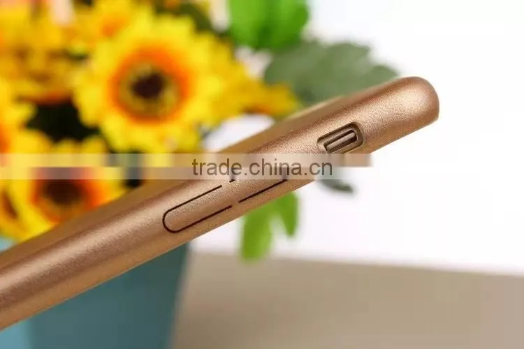 Solid Color PU Mobile Phone Back Case For iPhone 6s Plus