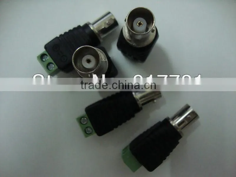 Green And Black Plastic Female BNC Connector