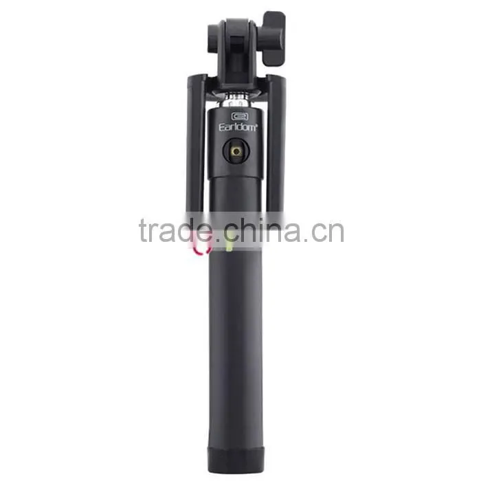 Universal Handheld Extendable Self Monopod Holder Bluetooth Selfie Stick 2016 For Smartphone Black