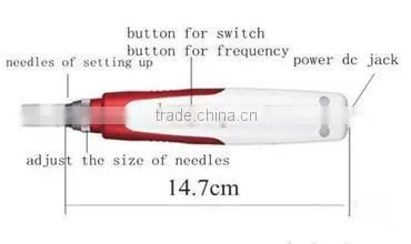 High quality and inexpensive electric microneedle derma roller