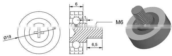 China Oem drawer plastic sliding roller dr19 dr22 dr24 dr26 dr28 dr30