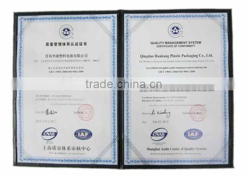 qingdao standing zipper bags for packaging pet food