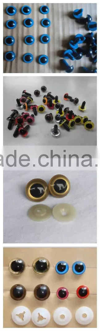 DIY clear safety eyes for customizing