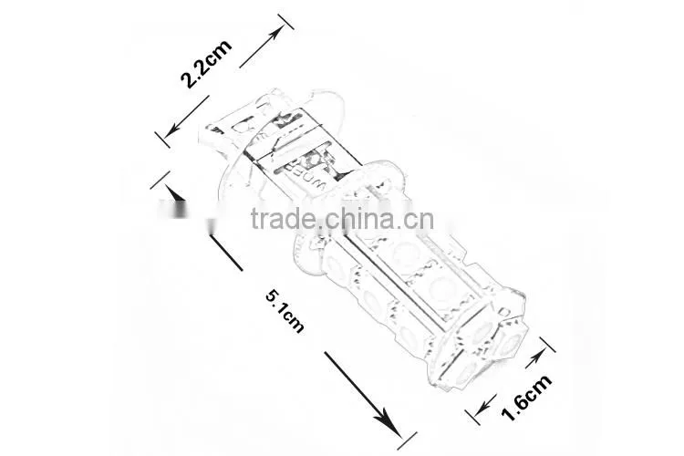 Auto Lighting 18 SMD 5050 LED H3 LED Lamp Fog Light Car Foglamp Lights Bulbs Accessories