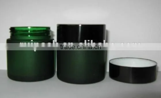 Clear plastic cosmetic jars , PET jar for cream packaging , 60g , 100g jar with caps