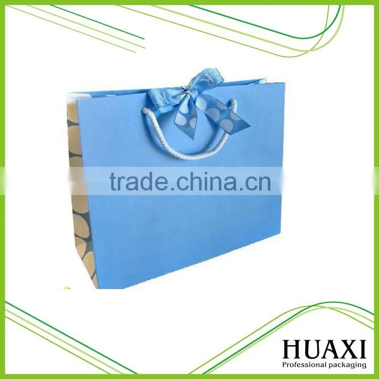 New Design Fashion brown paper bag/paper shopping bag/kraft paper bag