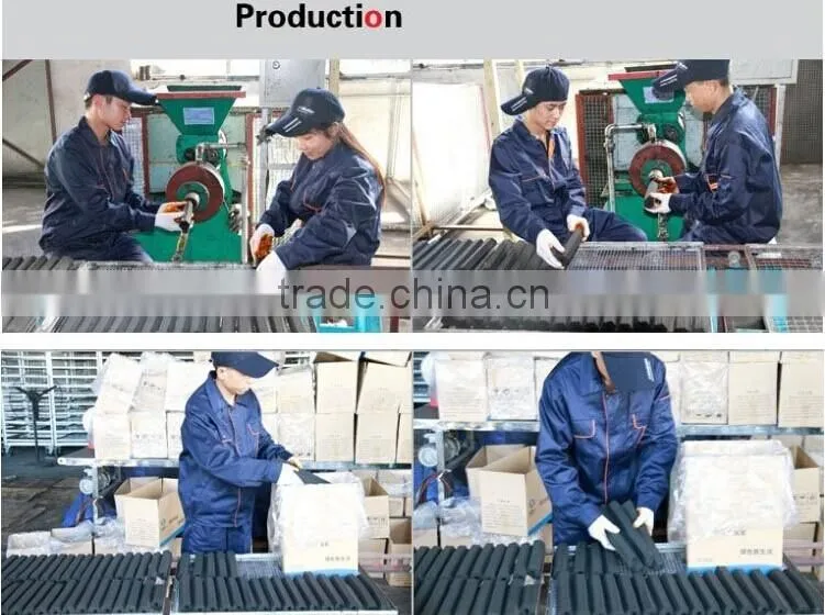 Low investment finger coal briquette extruder machine for smoking shisha hookah