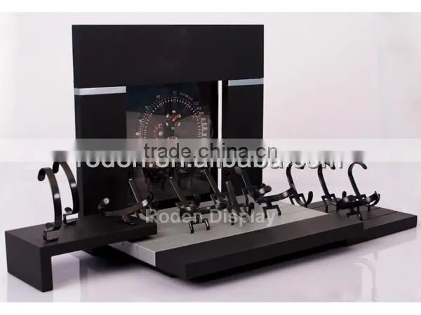 Wholesale Custom Wooden Watch Displays For Watch And Jewellery Shop Counter And Window Exhibitor Watch Holder