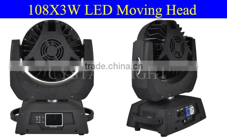 RGBW Zoom 108X3W Moving Head and price