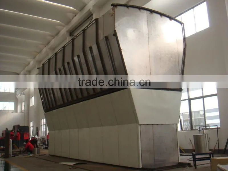 PVC resin horizontal fuid bed dryer