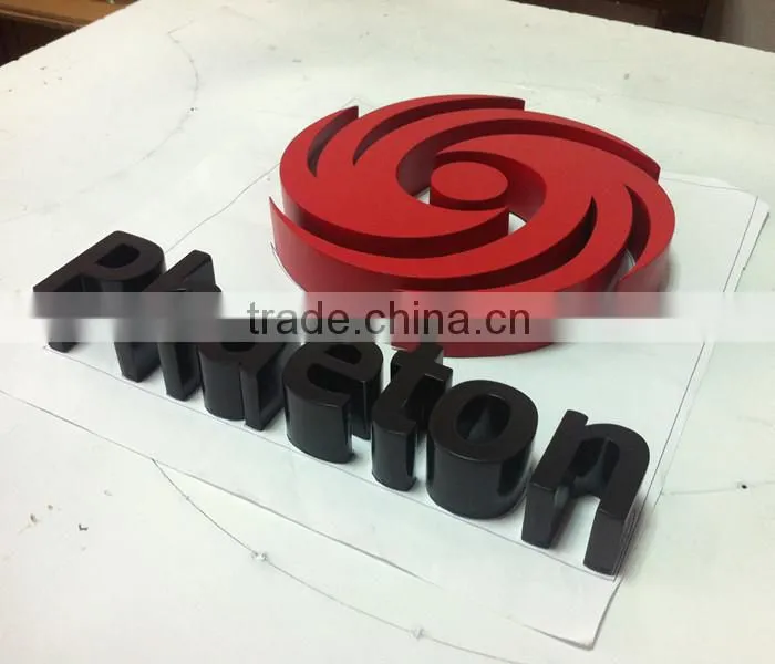 Company exquisite led logo signs advertising outdoor paint company letter signs