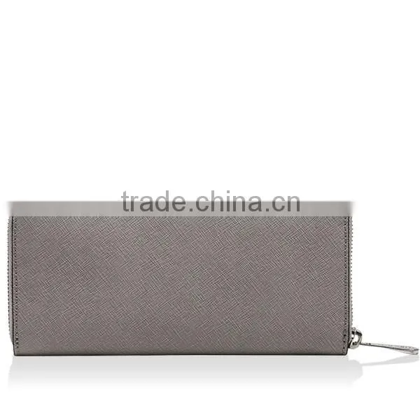 Women Long Style Split Leather Wallet For Ladies 2016
