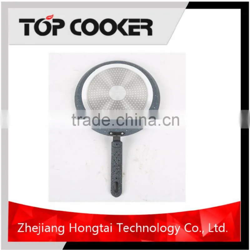 Pressed aluminum marble coating electric pancake pans
